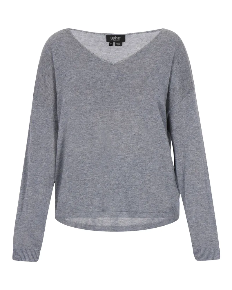 Usha Pullover Frauen Graumelange Grau