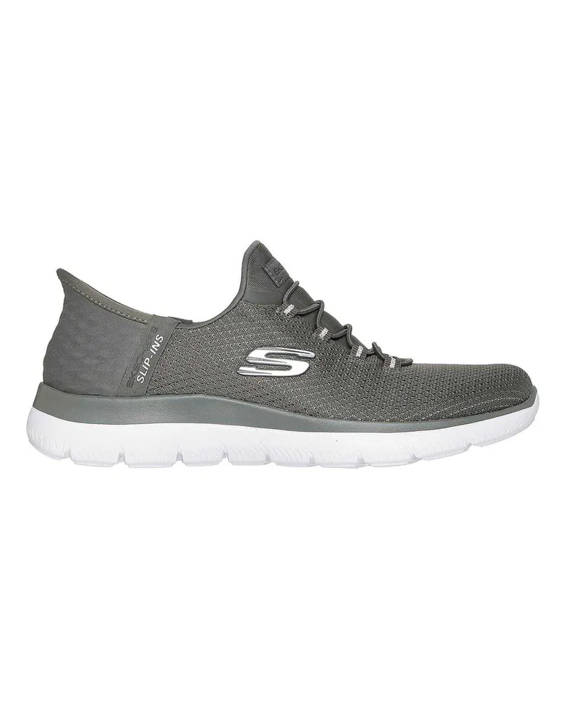 Skechers Summits - Diamond Dream" Freizeitschuhe für Herren, Zum Reinschlüpfen (Oliv Oliv