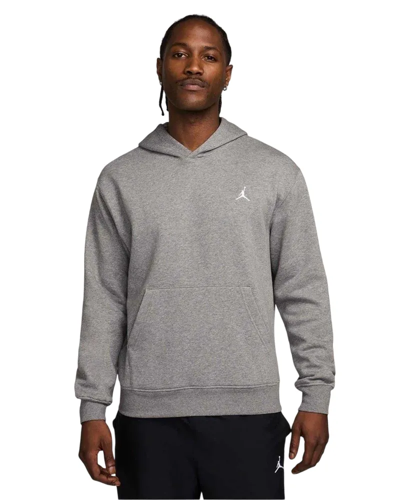 Nike Air Jordan Essential" Hoodie zum Überziehen für Herren, Fleece (Kohlen-Schwarz/Weiß Dunkelgrau