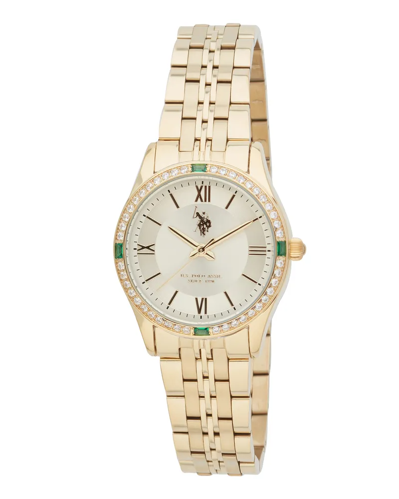 U.S. Polo Assn.  Giselle Damenuhr - Gold Gold