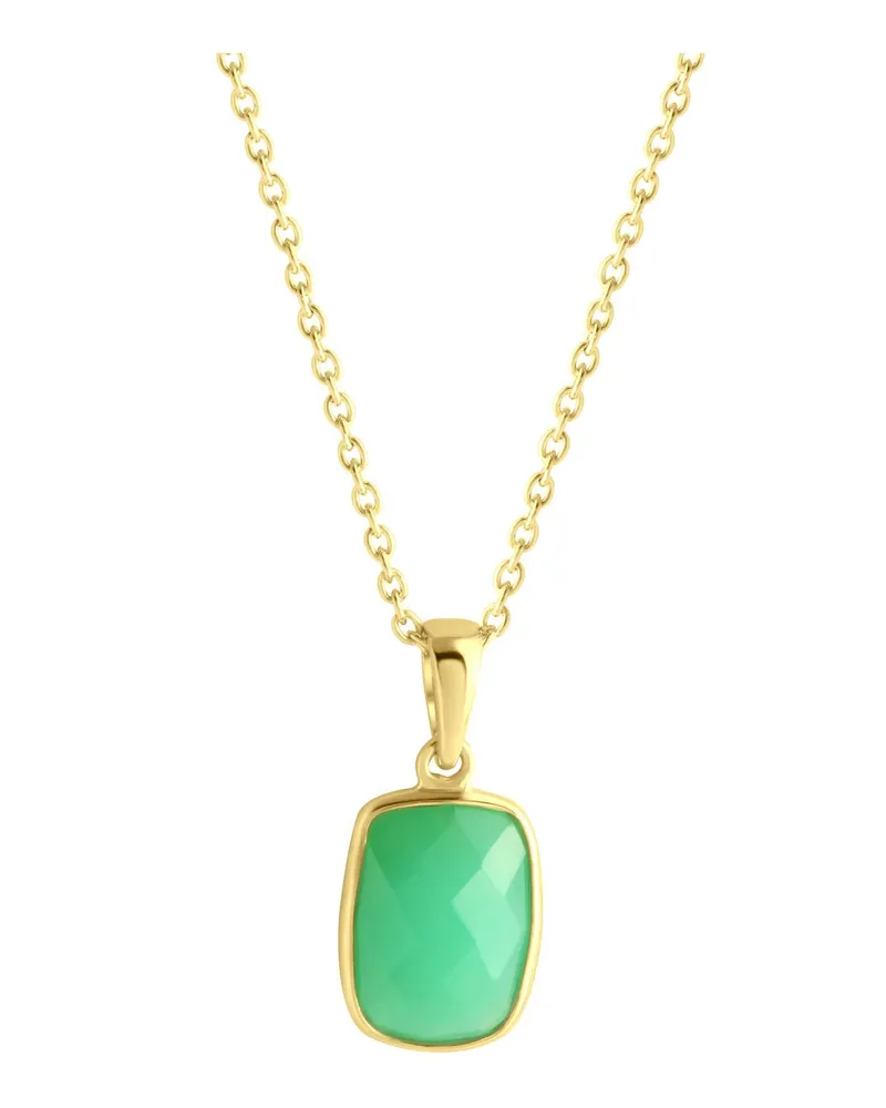 Jamelli Anhänger mit Kette 925/- Sterling Silber Gold