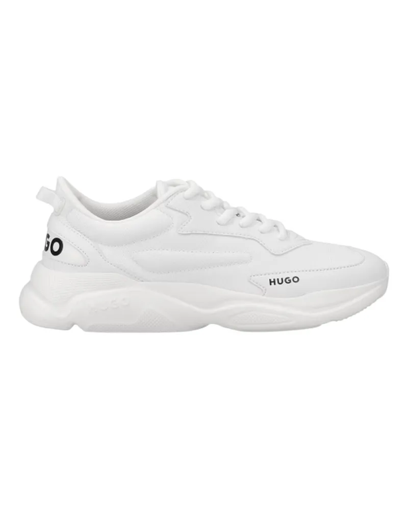 HUGO BOSS Leon" Logo Sneaker für Damen (Weiß Weiß