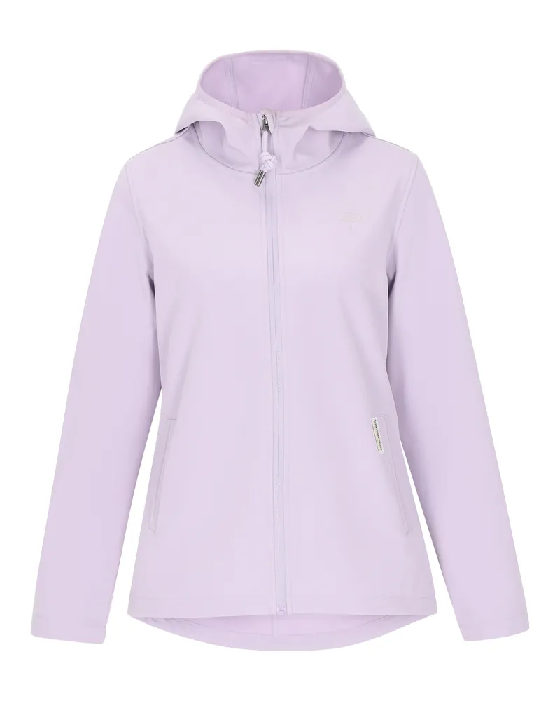 Schmuddelwedda Softshelljacke Frauen helles Lavendel Lila