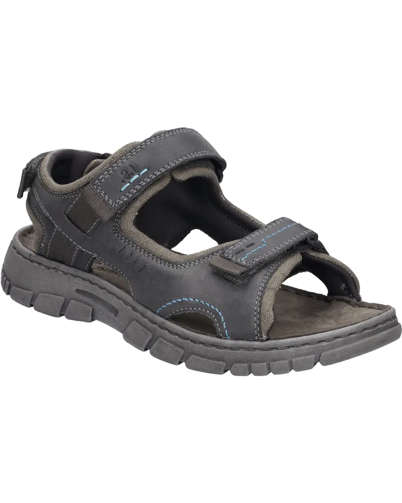 Josef Seibel Brendan 04 | Sandale für Herren | Grau Brendan 04, asphalt-kombi Grau