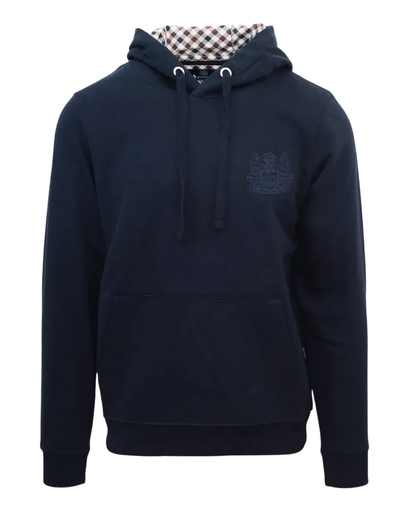 Aquascutum Kapuzenpullover für Herren (Marine Marineblau