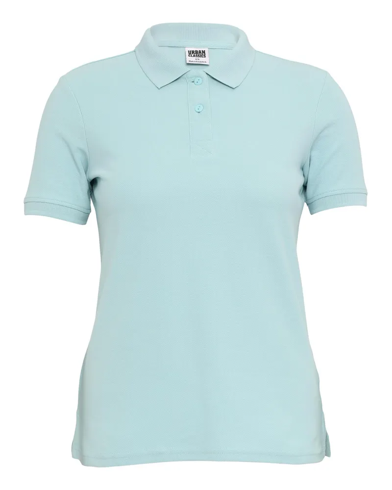 Urban Classics Poloshirt für Damen (Blaugrün Blau