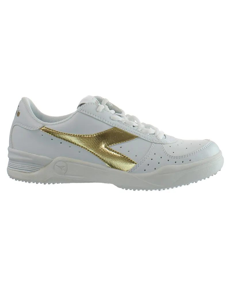 Diadora S. Star K Elite Wimbledon Herren weiße Trainer Weiß
