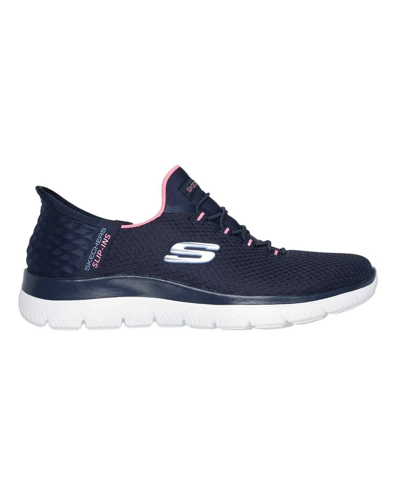Skechers Summits - Diamond Dream" Freizeitschuhe für Herren, Zum Reinschlüpfen (Marine/Pink Marineblau