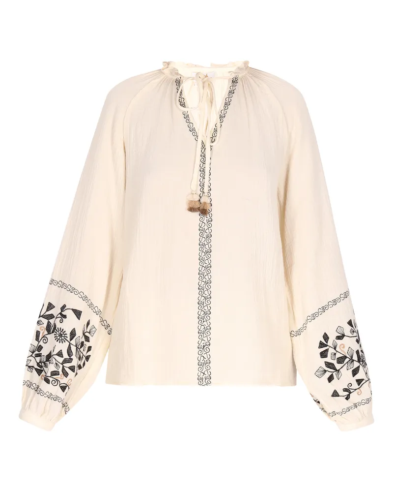 Usha Bluse Damen Creme Creme