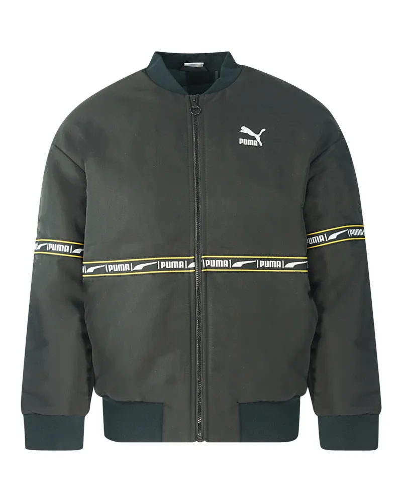 Puma Check Heavy Bomber Schwarz Jacke Schwarz