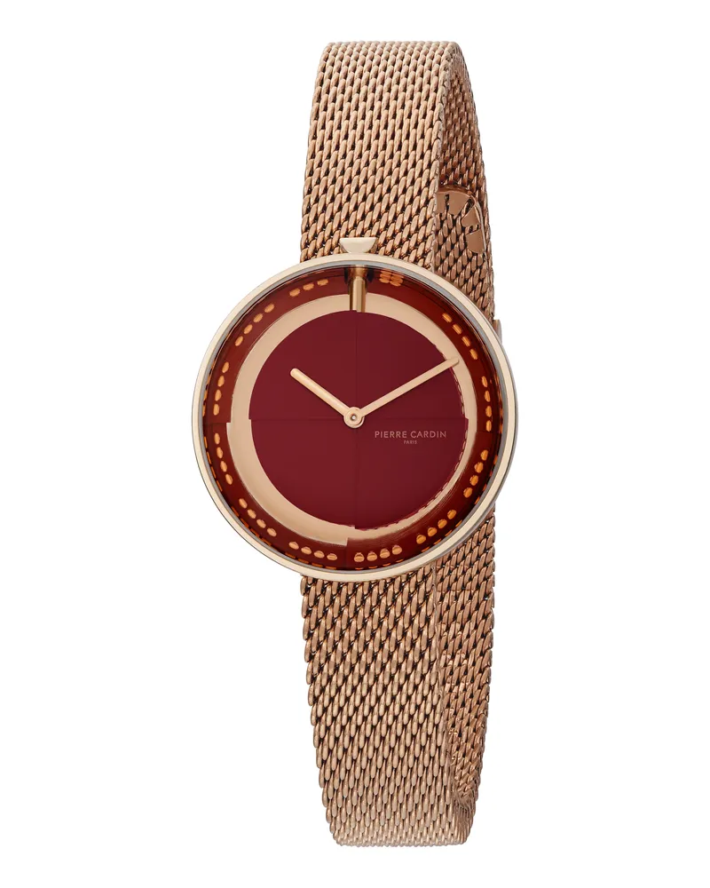 Pierre Cardin Marais roségold Damen Armbanduhr CMA.0003 Roségold
