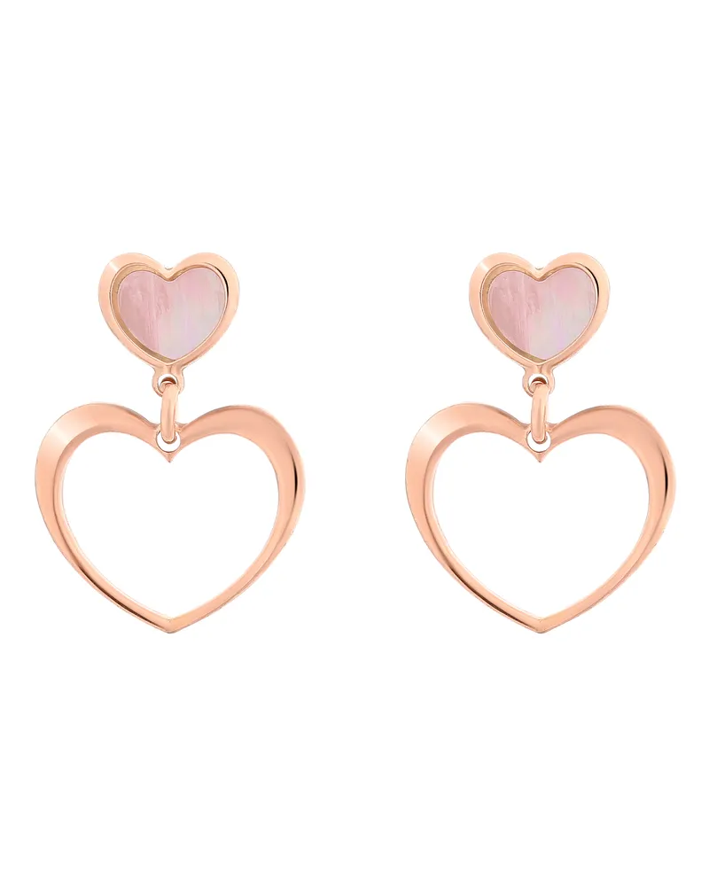 Orphelia Mada' Damen 925 Sterlingsilber Anhängerohrringe - Rosé ZO-7389 Rosé