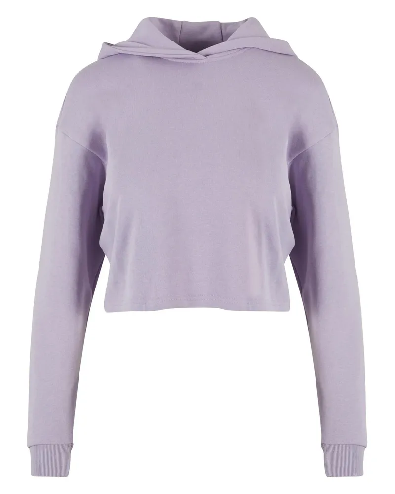 Urban Classics Kurzes Hoodie Leicht für Damen (Staubiger Flieder Lila