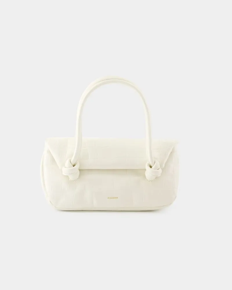 Jil Sander Knot Sm Schultertasche -  - Leder - Beige Beige