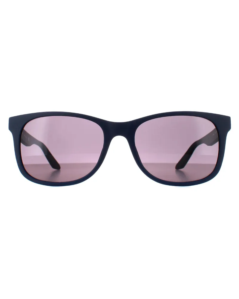 Dragon Rectangle Mens Matte Navy Lumalens Smoke Eden Blau