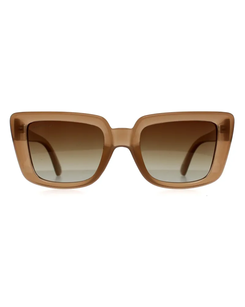 Montana MP193 B glÃ¤nzend hellbraun cremebraun Verlauf polarisierte Sonnenbrille Braun