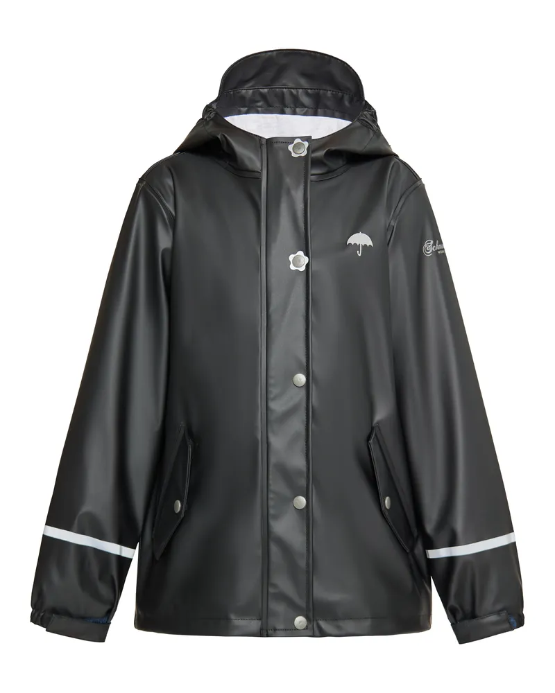 Schmuddelwedda Regenmantel Mädchen (Kids) schwarz Schwarz