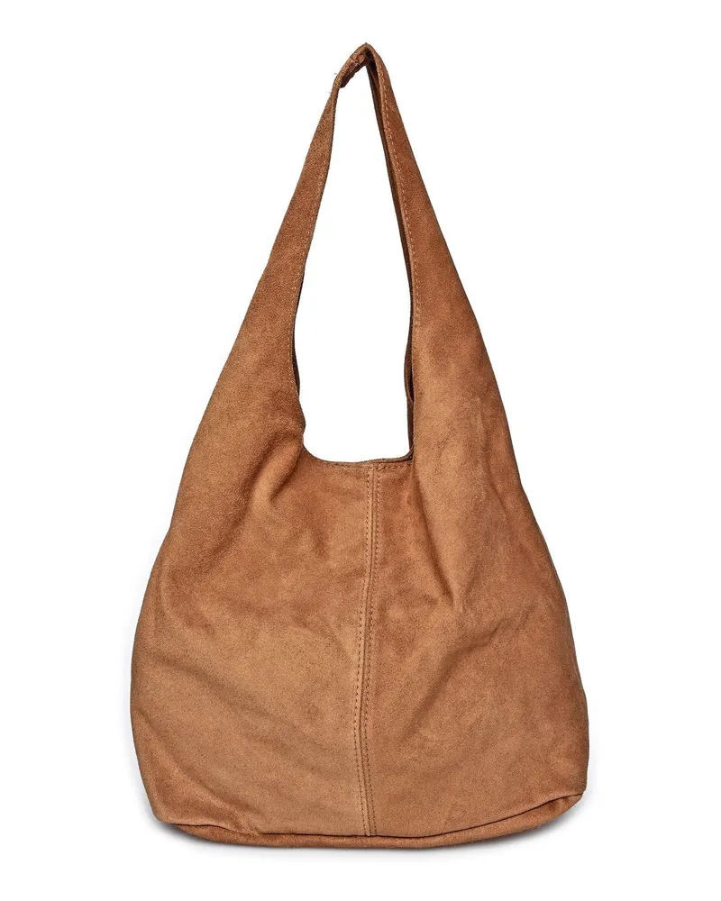 Anna Luchini Braun Rindsledertasche Braun