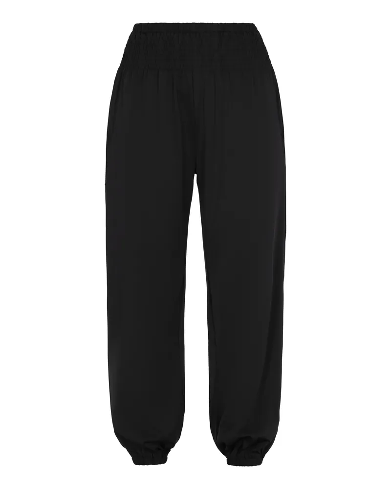 FAINA Hose Frauen Schwarz Schwarz