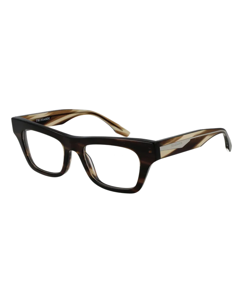 Trussardi Brillenfassung TSW6044 E01 51 Braun