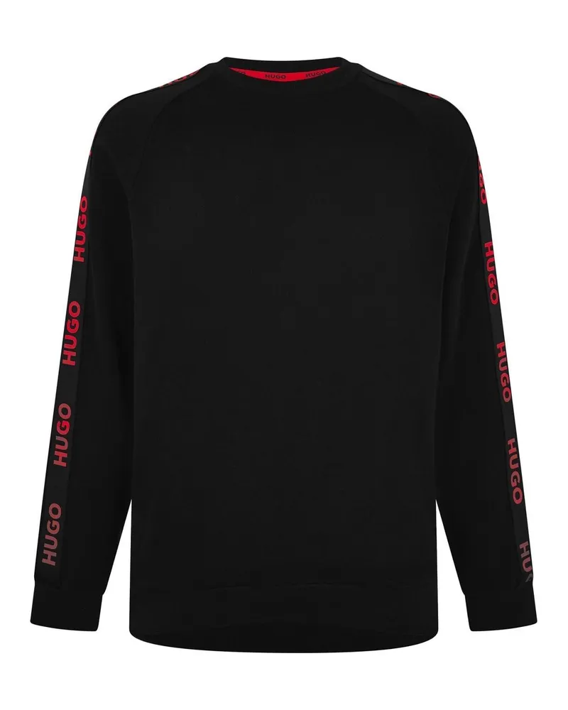 HUGO BOSS Sporty" Sweatshirt für Herren, Für die Freizeit (Schwarz Schwarz