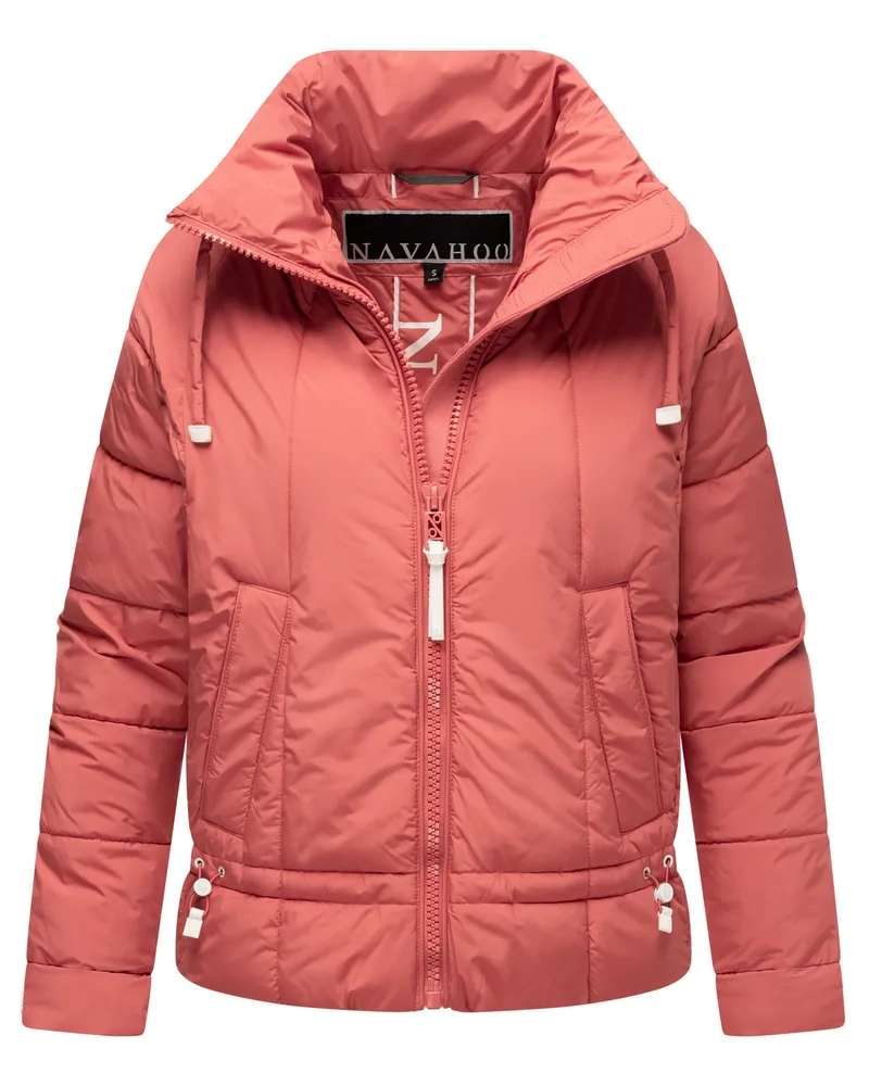 NAVAHOO Luftzauber Damen-Winterjacke, leicht und warm - Rot Rot