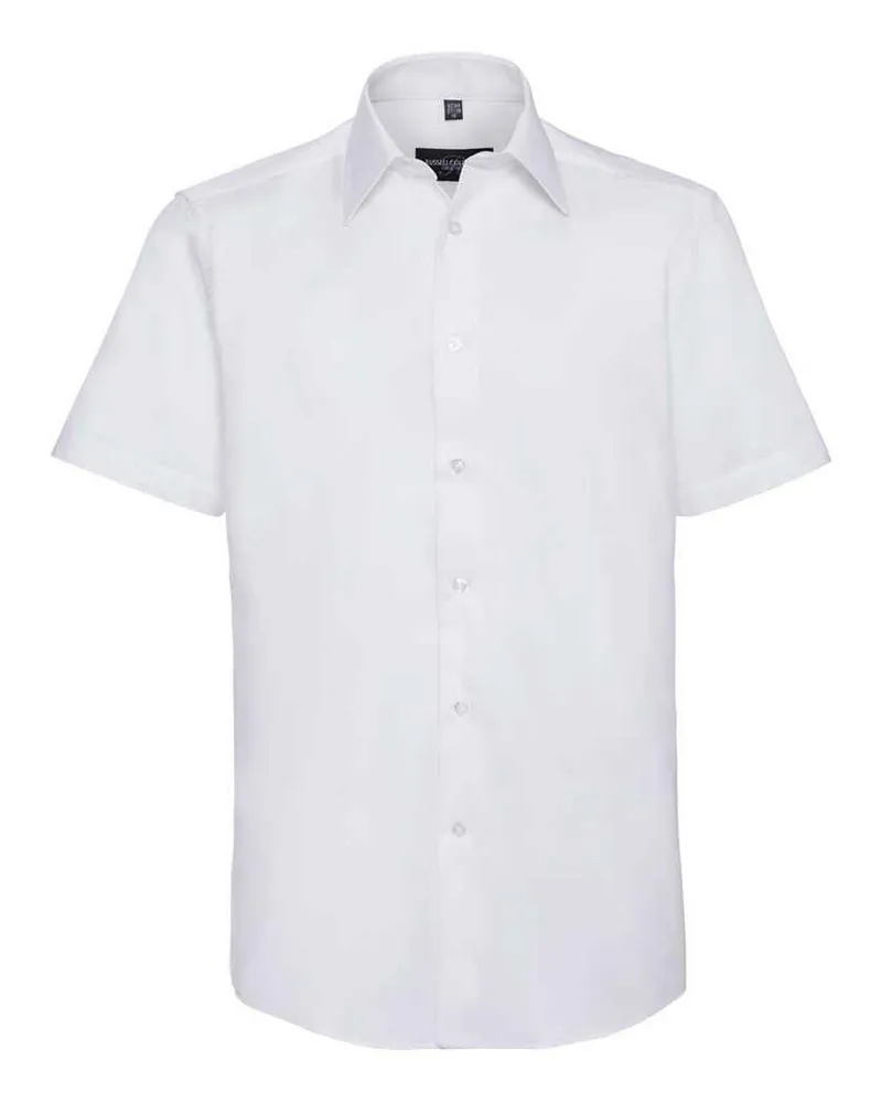 Russell Athletic Russell Collection - Hemd für Herren kurzärmlig (Weiß Weiß