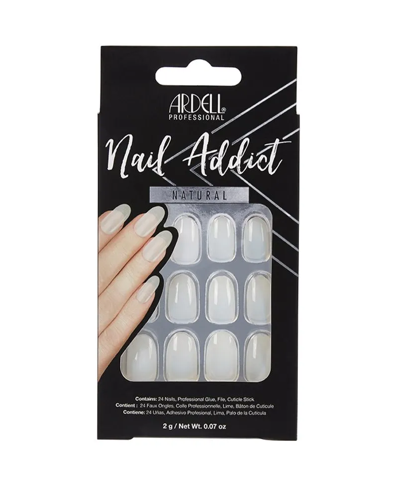 ARDELL Nail Addict Natural Oval 
