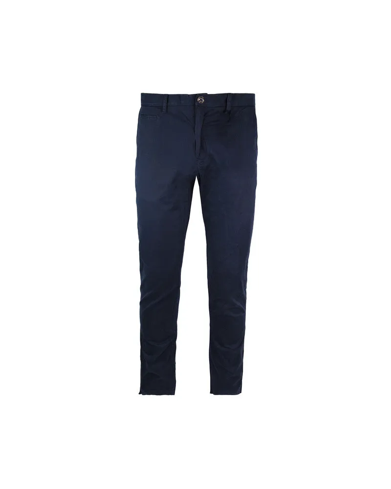 Tommy Hilfiger Mercer Regular Fit Klassische Chinos Marineblau Herren Hosen MW0MW06897 403 Marineblau