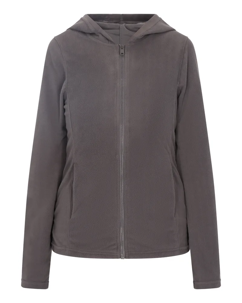 FAINA Fleecejacke Damen grau Grau