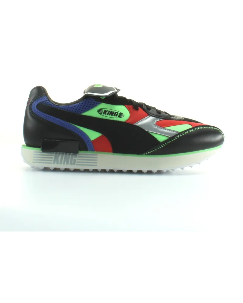 Puma Future Rider King Synthetic Unisex Schnürtrainer 374459 01 Mehrfarbig