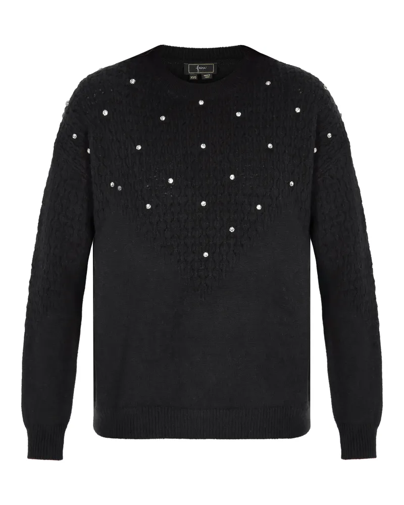 FAINA Pullover für Damen - Schwarz Schwarz