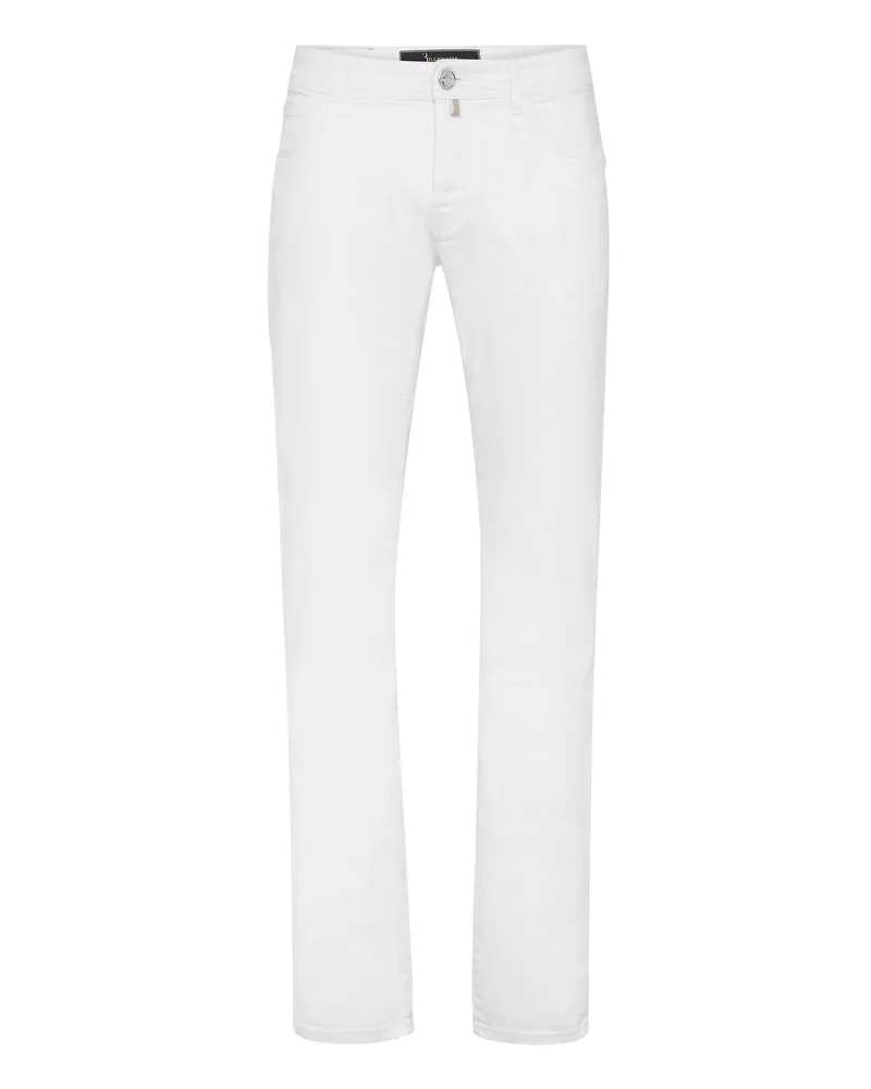 Billionaire Jeans Regular Fit Weiß