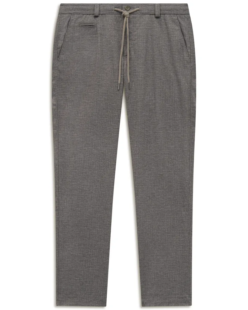 Bugatti Herren Chino aus DynamicSeries Jersey Grau