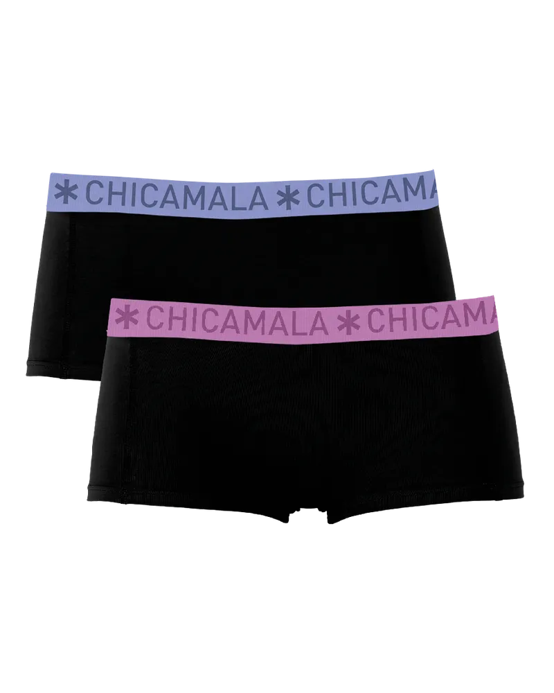 Muchachomalo Chicamala Boxershorts – 2er-Pack – Mädchenunterwäsche Mehrfarbig