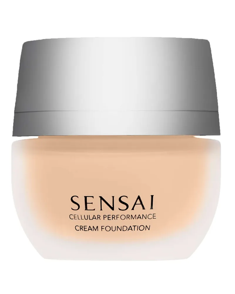 Sensai Cellular Performance Cream Foundation CF21 Zarte Beigefarbe, 30 ml, Illuminierender Vollschutz 
