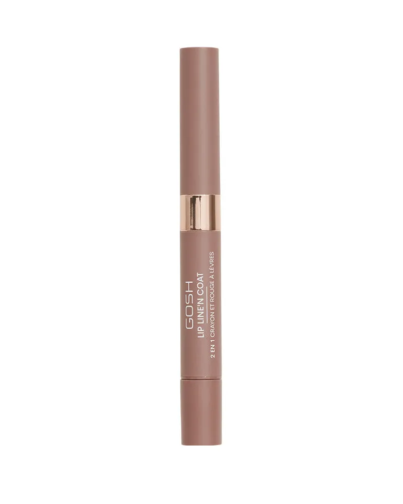 Gosh Copenhagen Lip Line'n Coat 2 In 1 Lippenstift #002-burnt Cinnamon 2 ml 
