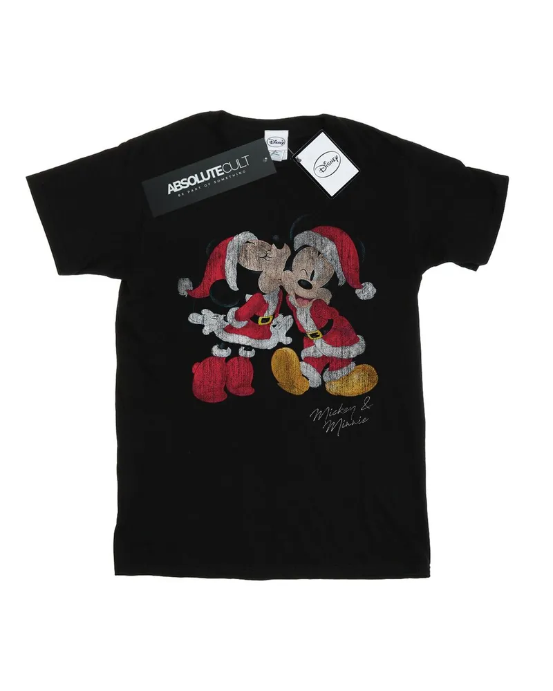 Disney T-Shirt für Damen (Schwarz Schwarz