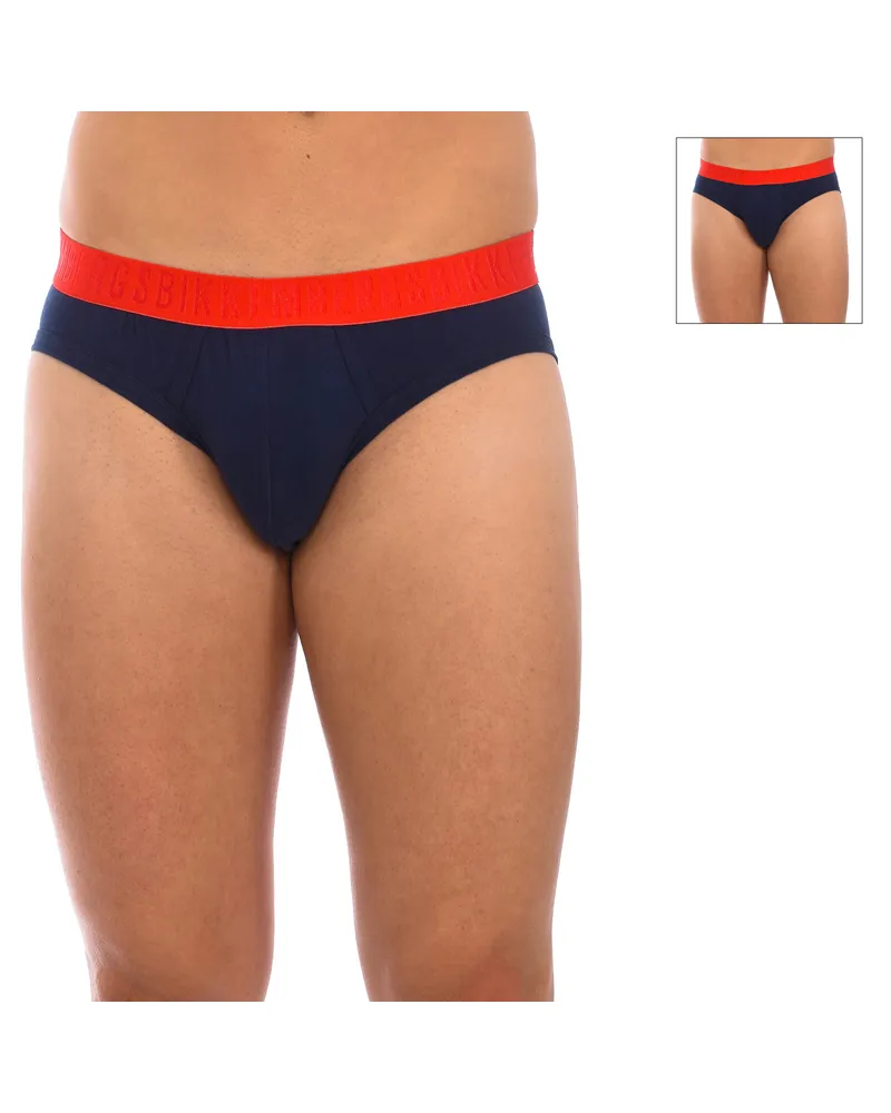 Bikkembergs Pack-2 Mode Slips Bicolor BKK1USP04BI Mann Blau