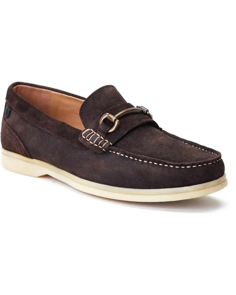 Base London Snapper Herrenschuhe aus gebranntem braunem Leder Braun