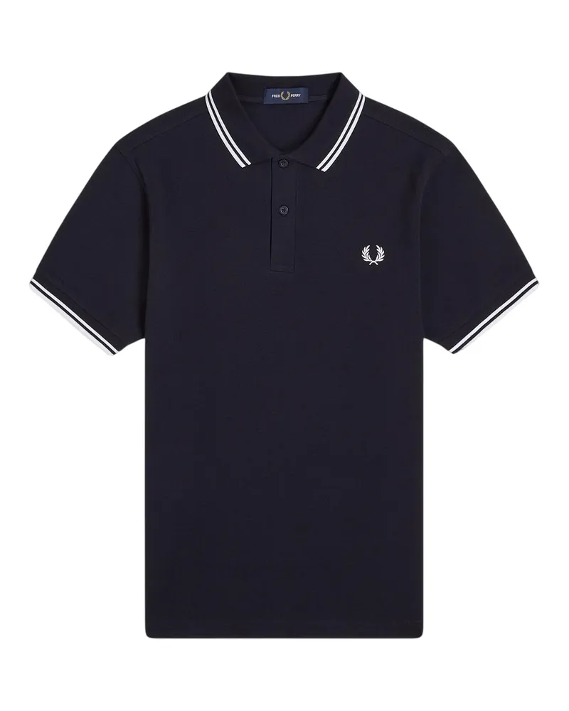 Fred Perry Poloshirt für Herren (Dunkles Marineblau Marineblau