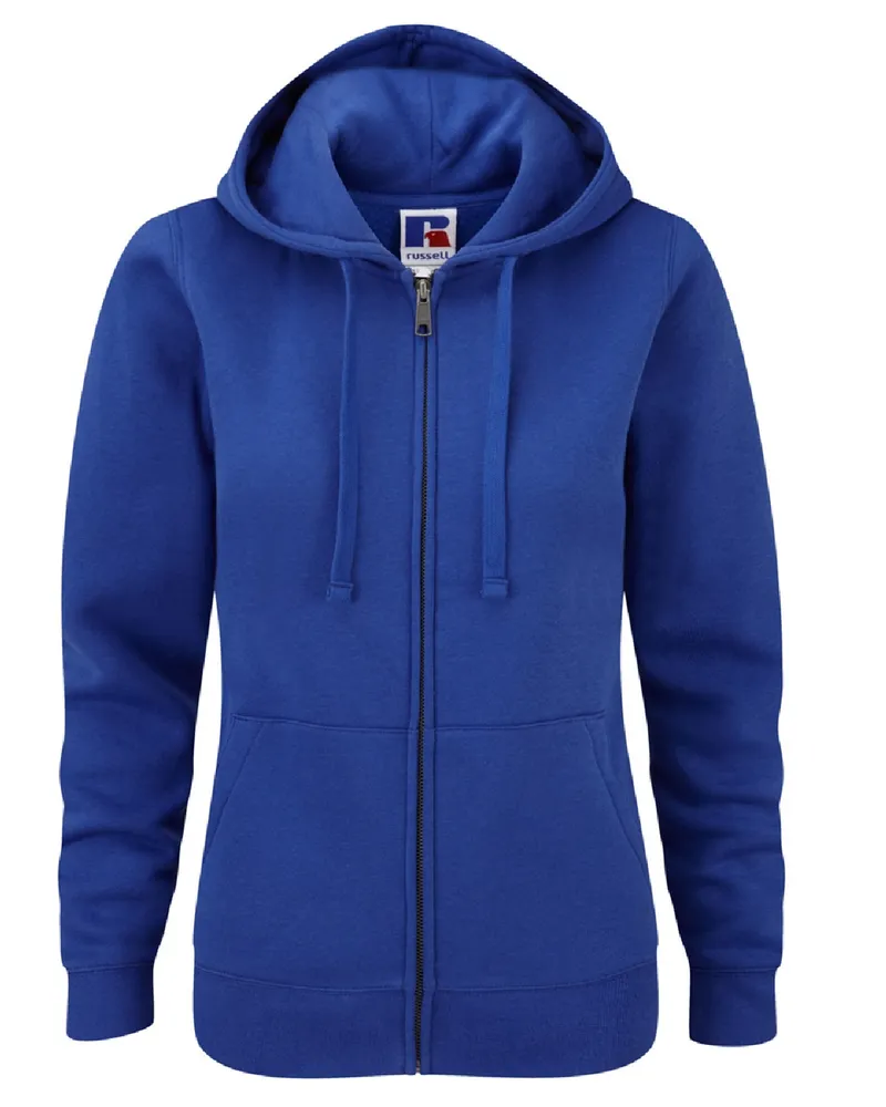 Russell Athletic Russell Damen Premium Authentic Zipped Hoodie (3-Lagen-Gewebe) (Bright Royal Marineblau