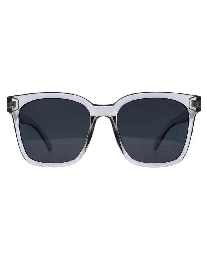 Montana Square Unisex Glänzend Klar Grau Grau Polarisiert MP72 Grau