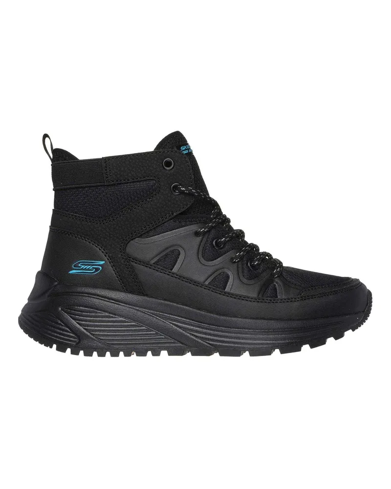 Skechers Spatz Wanderstiefel für Damen (Schwarz Schwarz