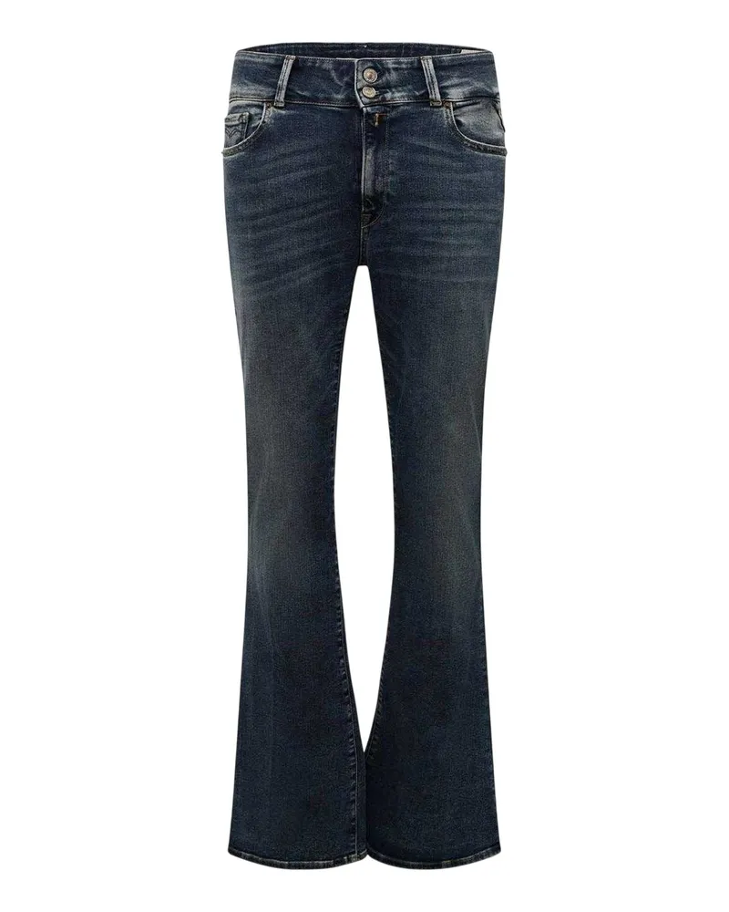 Replay Damen New Luz Bootcut Jeans (Blau Blau