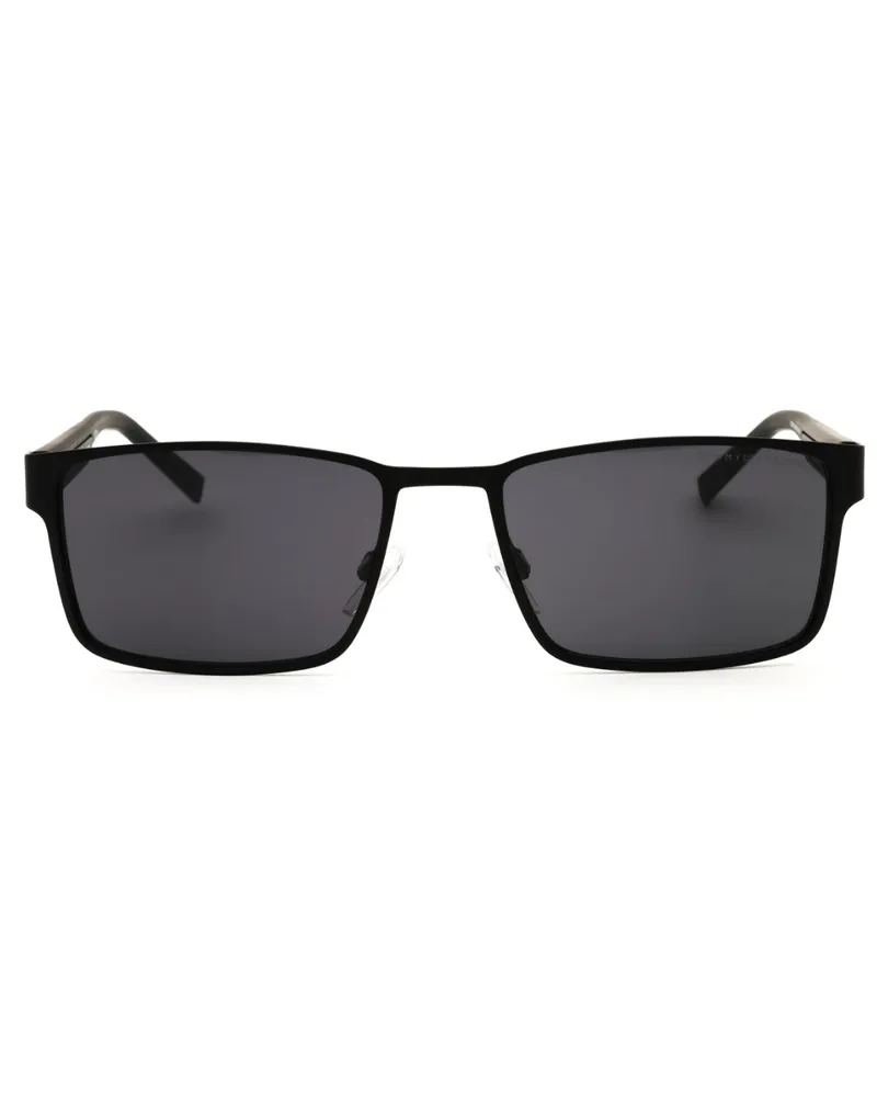 Tommy Hilfiger Sonnenbrille In Mattschwarz Dunkelgrau