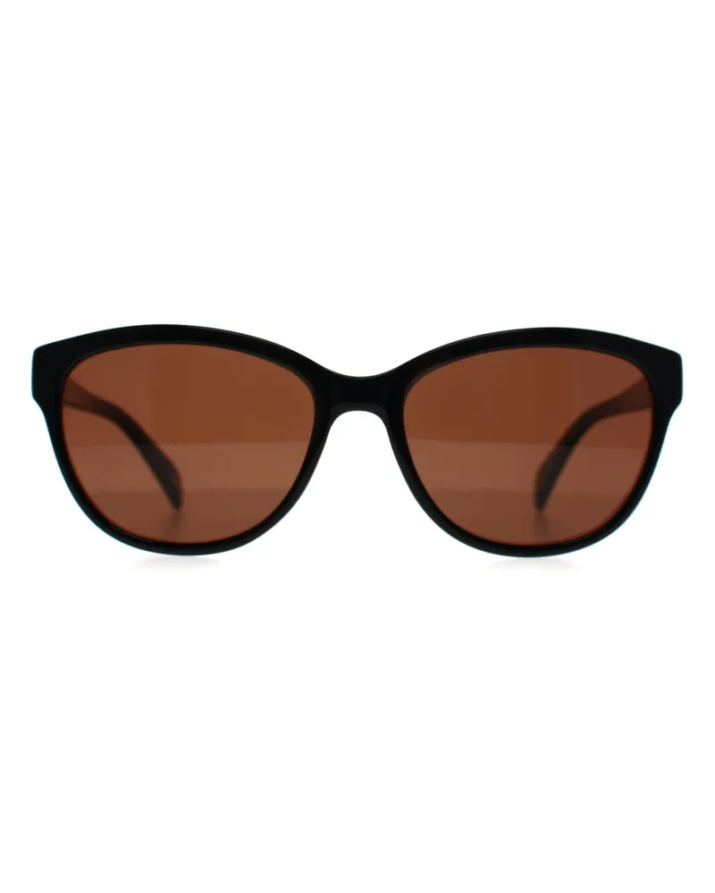 Ted Baker TB1605 Amie 011 Glanz schwarz Blumen braun Sonnenbrille Schwarz