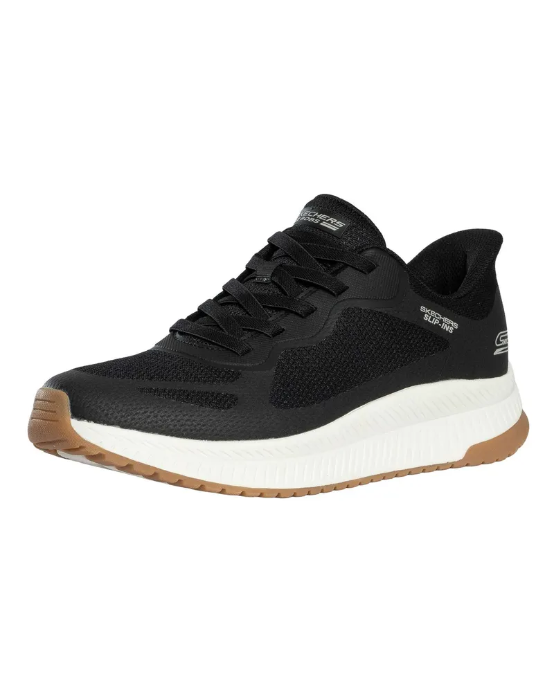 Skechers Slip-Ins BOBS Sport Squad Chaos 4 Sneaker, Schwarz Schwarz