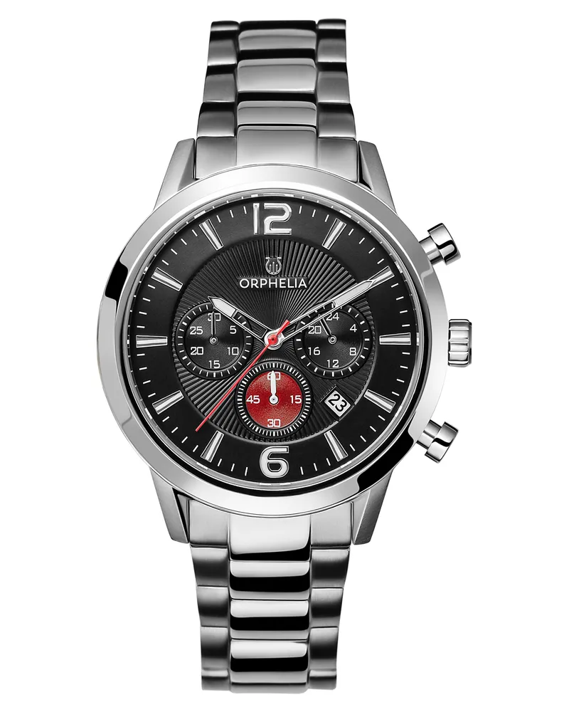 Orphelia Tempo Herren-Armbanduhr, silberfarben OR82807 Silber