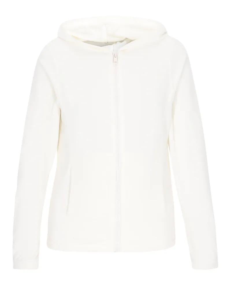 My Mo Fleecejacke Damen weiss Weiß